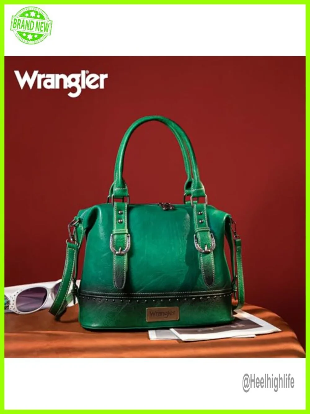 Faux Leather Doctor Bag Top Handle Hobo Barrel Satchel Handbag for Women